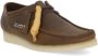Clarks Bruine Leren Mocassins Vierkante Neus Schoenen Brown Heren - Thumbnail 9