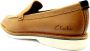 Clarks Bruine Leren Schoenen Brown Heren - Thumbnail 4