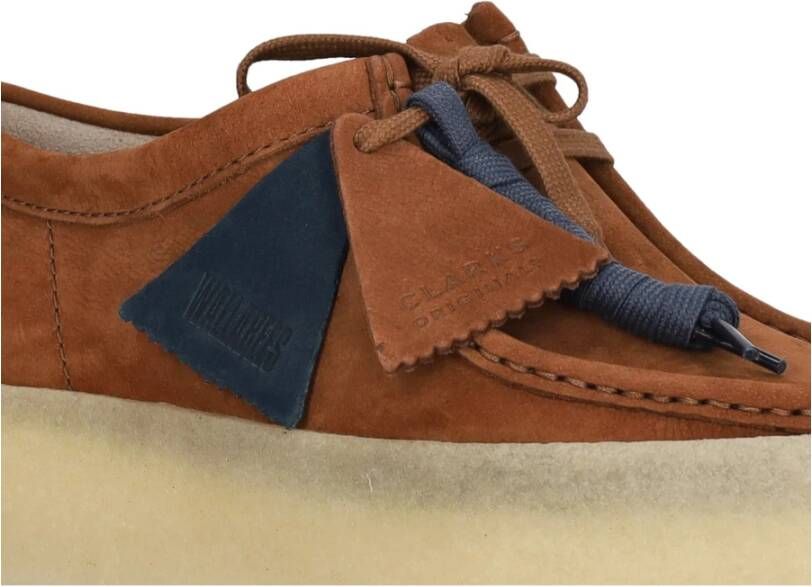 Clarks Bruine Nubuck Lifestyle Schoen
