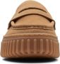 Clarks Shoes Clarks Dames Torhill Penny D 4 Light Tan Suede - Thumbnail 9