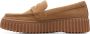 Clarks Shoes Clarks Dames Torhill Penny D 4 Light Tan Suede - Thumbnail 10