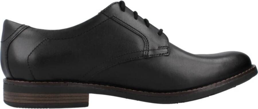 Clarks Business Shoes Black Heren