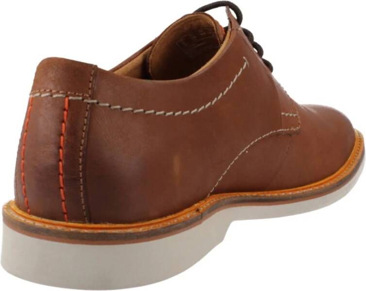 Clarks Business Shoes Brown Heren