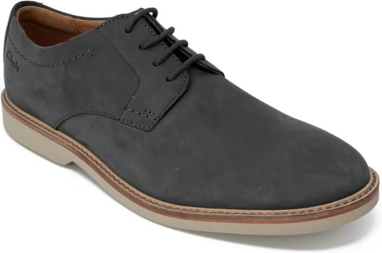 Clarks Business Shoes Gray Heren