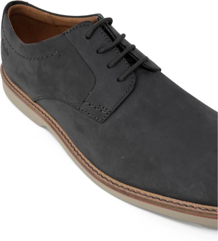 Clarks Business Shoes Gray Heren