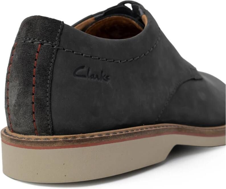 Clarks Business Shoes Gray Heren