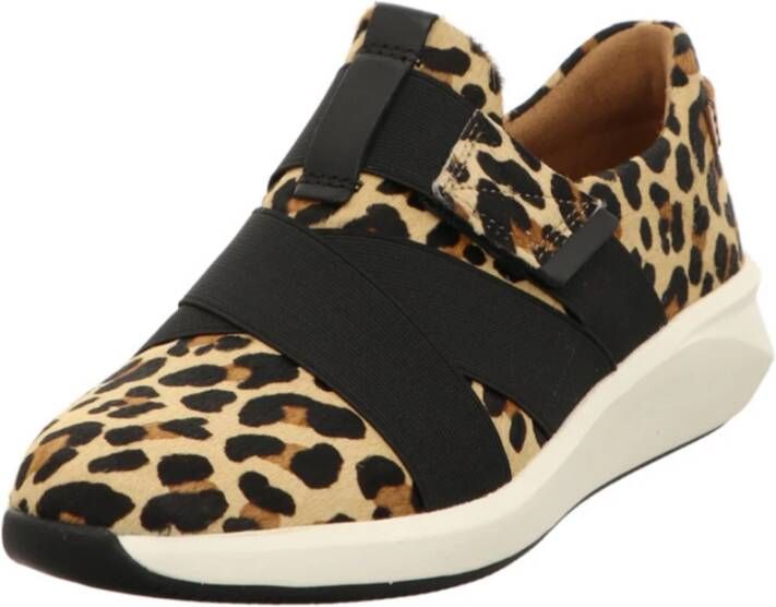 Clarks Casual veterschoenen voor dames in bruin