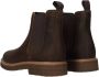 Clarks Bruine leren Chelsea boot voor heren Brown Heren - Thumbnail 6