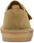 Clarks Coal London Beige Suede Lage veterschoenen Heren - Thumbnail 7