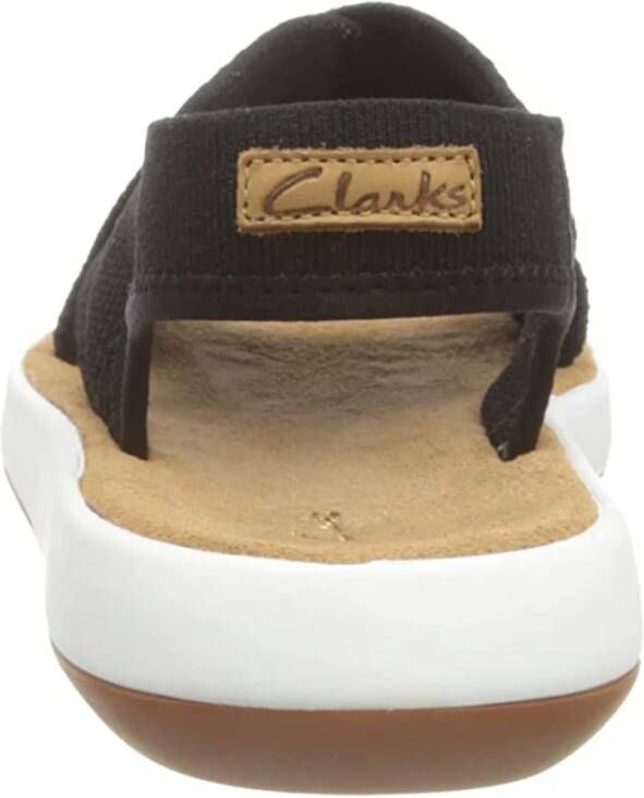 Clarks Comfortabele Sandalen voor Dames in Zwart