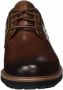 Clarks Comfortabele Veterschoenen voor Heren in Donkerbruin - Thumbnail 2