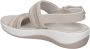 Clarks Stijlvolle Platte Sandalen Beige Dames - Thumbnail 2