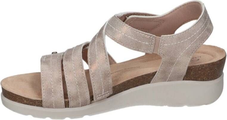 Clarks Damesandalen Beige Dames