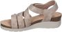 Clarks Flat Sandals Yellow Dames - Thumbnail 3