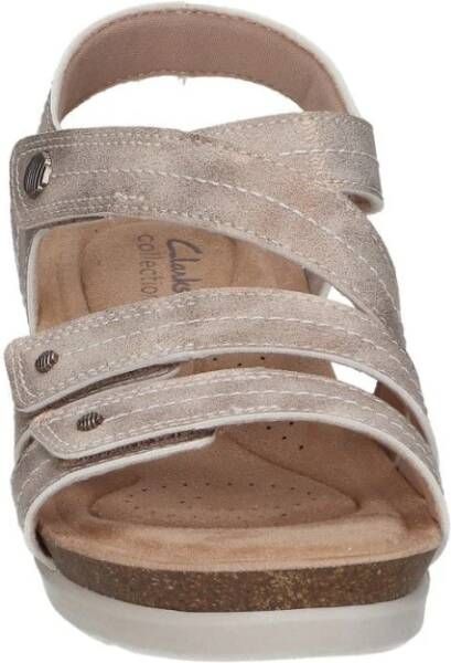 Clarks Damesandalen Beige Dames