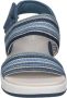 Clarks Stijlvolle Platte Sandalen voor Vrouwen Blue Dames - Thumbnail 6