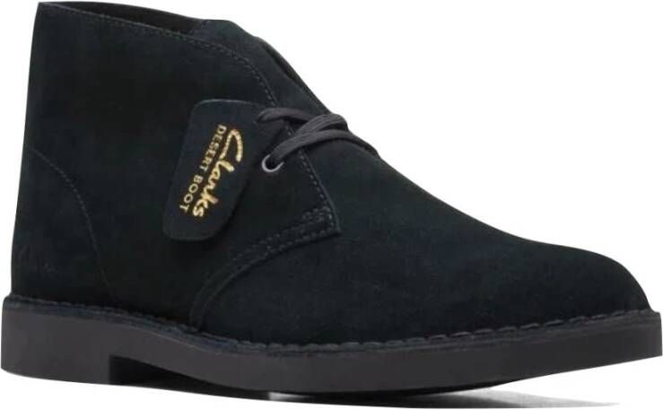 Clarks Desert Boot Evo Suède Herenschoen Black Heren