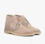Clarks Woestijnlaars Zand Suède Stijlvolle Schoenen Beige Dames - Thumbnail 10