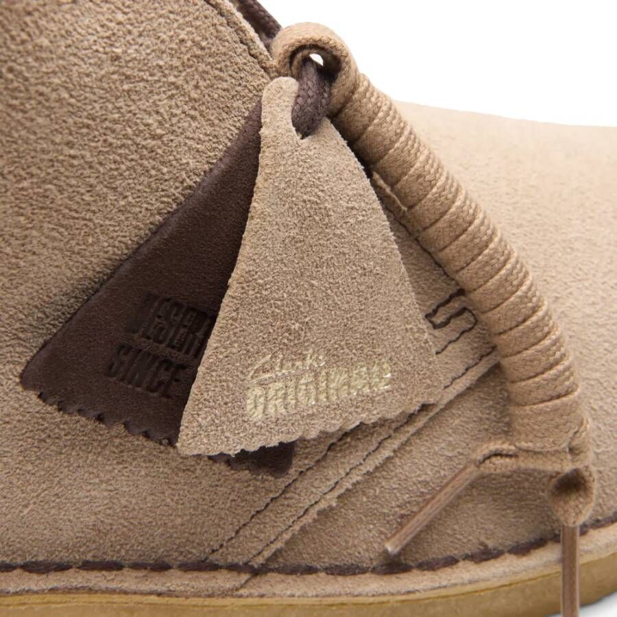 Clarks Desert Boot Wolf Suede