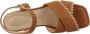 Clarks Elegant Cross Strap High Heel Sandals Brown Dames - Thumbnail 9