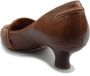 Clarks Elegante Witte Leren Damesschoenen Brown Dames - Thumbnail 3