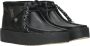 Clarks Zwarte Leren Mocassin Lifestyle Schoen Black Heren - Thumbnail 9