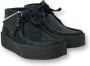 Clarks Wallabeecup Bt Blackubuck Originals Zwart Dames - Thumbnail 5