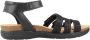 Clarks Stijlvolle Platte Sandalen voor Vrouwen Black Dames - Thumbnail 5
