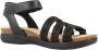 Clarks Stijlvolle Platte Sandalen voor Vrouwen Black Dames - Thumbnail 6