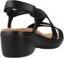 Clarks Stijlvolle Platte Sandalen voor Vrouwen Black Dames - Thumbnail 5