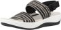 Clarks Stijlvolle Platte Sandalen Black Dames - Thumbnail 3