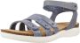 Clarks Flat Sandals Blue Dames - Thumbnail 2