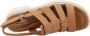 Clarks Stijlvolle Platte Sandalen Brown Dames - Thumbnail 8