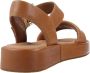 Clarks Alda Strap Platte Sandalen Brown Dames - Thumbnail 5