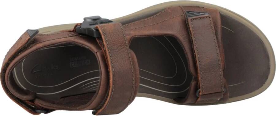 Clarks Zomer Trail Sandalen Brown Heren