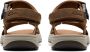 Clarks Flat Sandals Brown Heren - Thumbnail 4