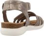 Clarks Flat Sandals Gray Dames - Thumbnail 3