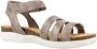 Clarks Comfortabele platte sandalen voor vrouwen Gray Dames - Thumbnail 7