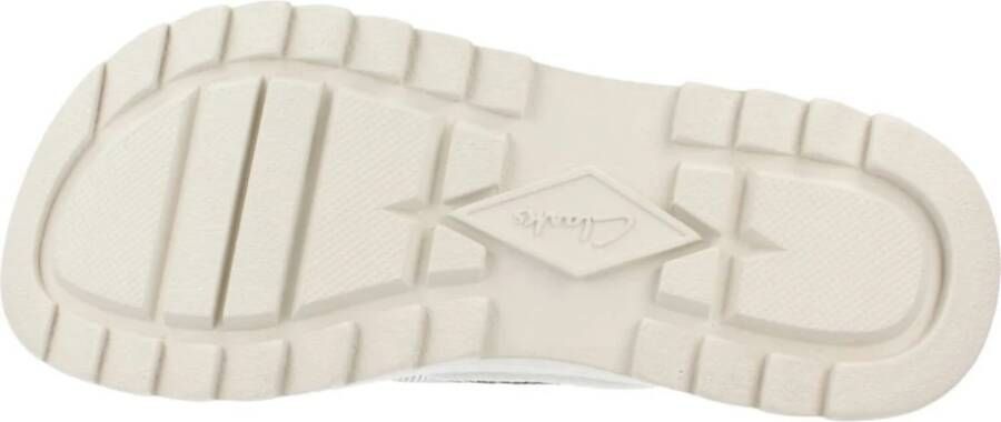 Clarks Flat Sandals Gray Dames