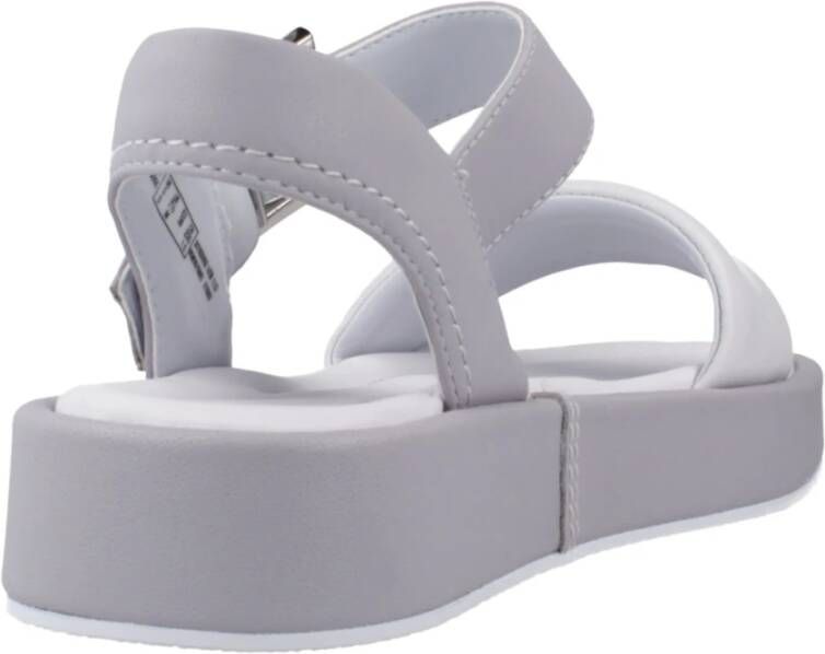 Clarks Flat Sandals Gray Dames