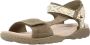 Clarks Stijlvolle Platte Sandalen voor Vrouwen Green Dames - Thumbnail 3