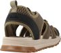 Clarks Trek Wave Platte Sandalen Green Heren - Thumbnail 5