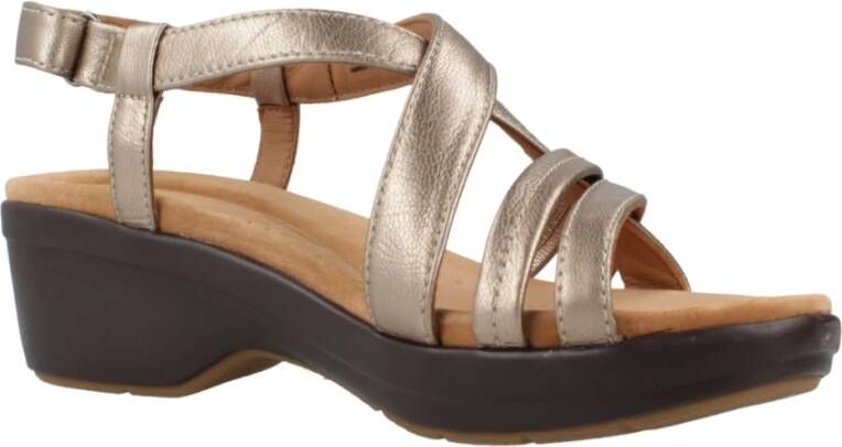 Clarks Flat Sandals Multicolor Dames