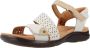 Clarks Flat Sandals White Dames - Thumbnail 2