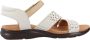 Clarks Flat Sandals White Dames - Thumbnail 4