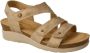 Clarks Flat Sandals Yellow Dames - Thumbnail 2