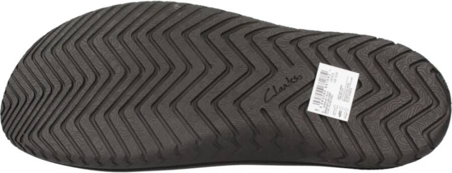Clarks Stijlvolle Zomer Flip Flops Brown Heren