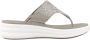 Clarks Flip Flops Gray Dames - Thumbnail 5