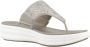 Clarks Flip Flops Gray Dames - Thumbnail 6