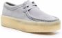 Clarks Dames schoenen Wallabee Cup D light grey suede - Thumbnail 4